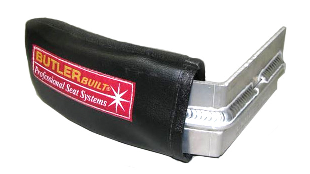 [BUT2264-4001] Butlerbuilt - Head Support Lh 4In Black W/ Support Rod