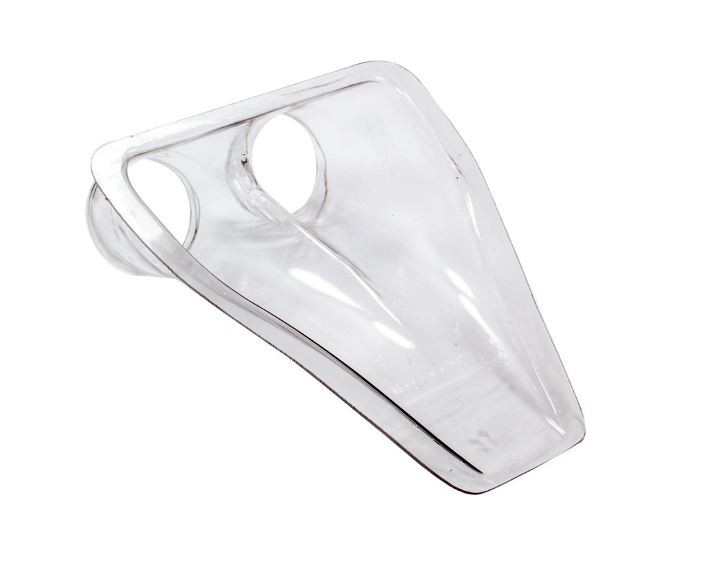 [BUT7031] Butlerbuilt - Brake Duct-Clear Teardrop 2-Hole