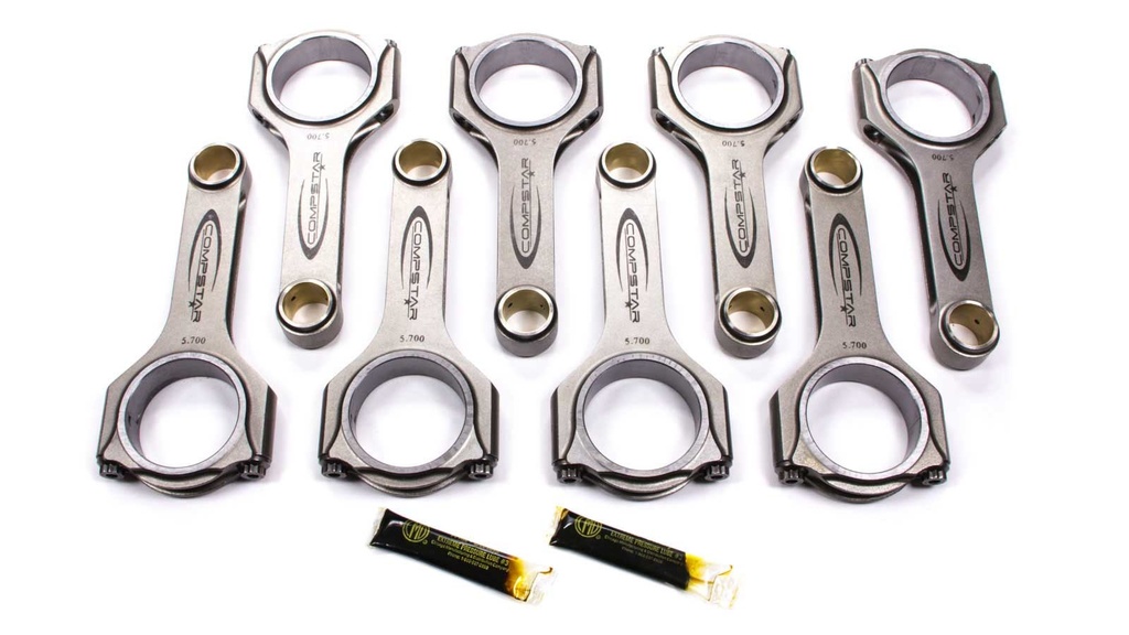 [CALCSA6000AS2A0AH] Callies - SBC Forged H-Beam Rods - 6.000/1.888