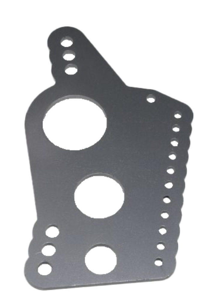 [CCE3515-1M] Chassis Engineering - Top Gun Housing Brackets W/Shock Mount - 3In.