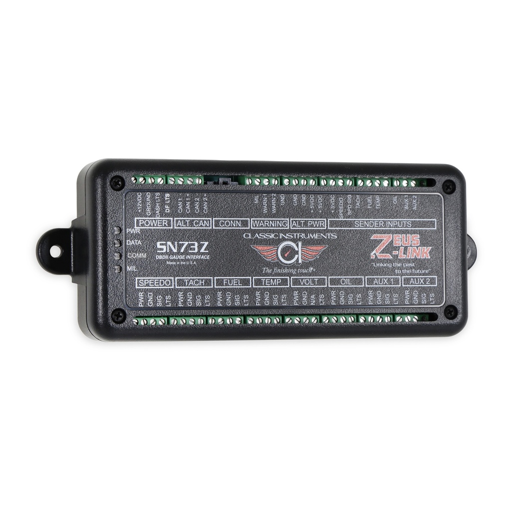 [CLASN73Z-GM] Classic Instruments - Zeus Link GM Obdii Ecu