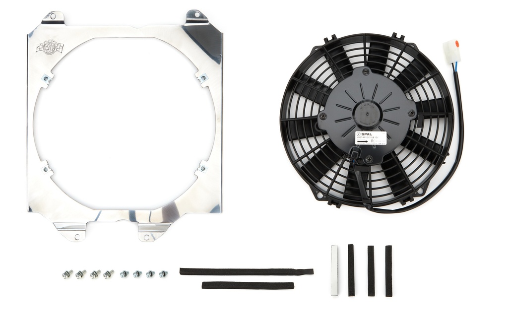 [CSF2858F] Csf Cooling - Fan Shroud/Fan 92-00 Civic Aluminum
