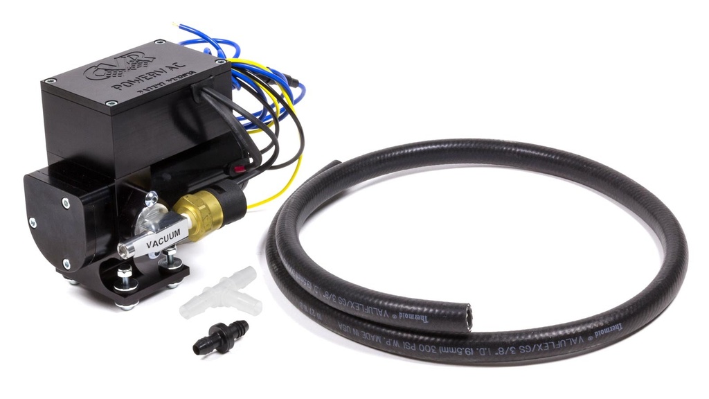 [CVRVP665] CVR Performance - 12 Volt Electric Vacuum Pump Black Anodized