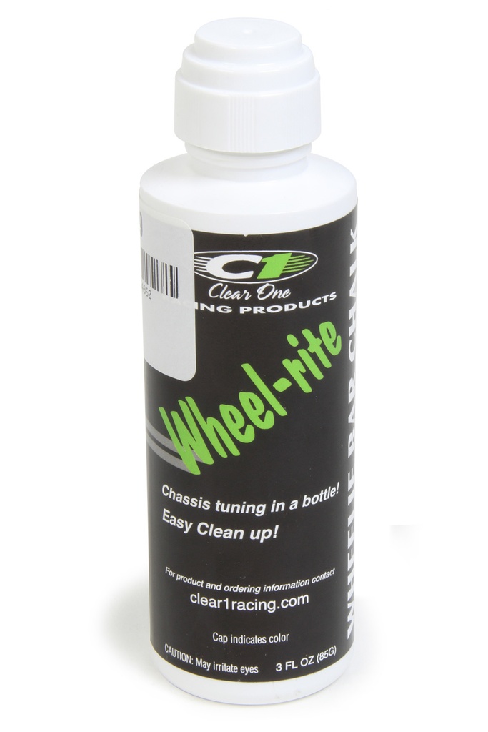 [CLRWRC1] Clear One Racing Products - Wheelie Bar Chalk White 3oz