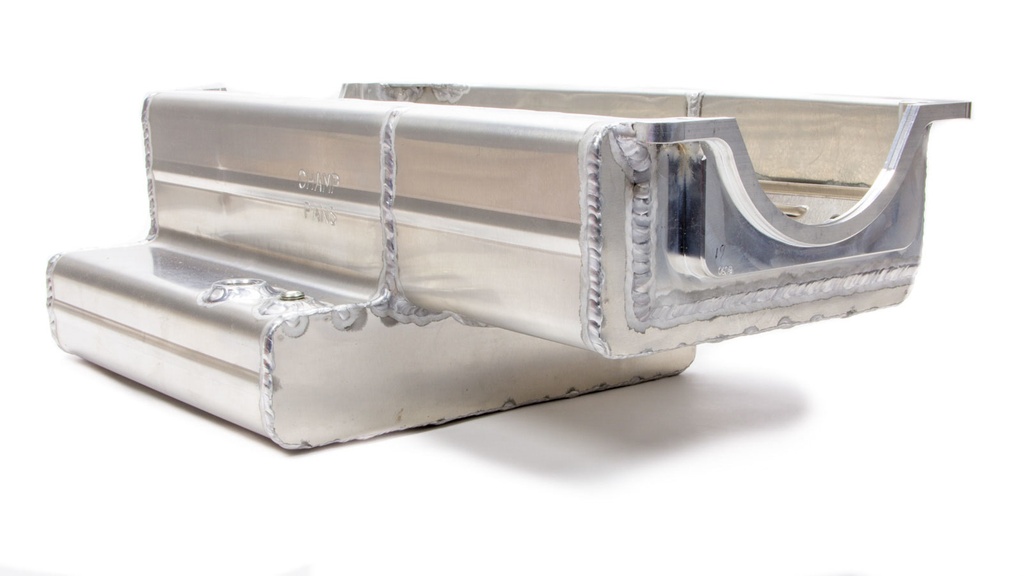 [CHAPRO1100KO] Champ Pans - SBC Alm Oil Pan 8qts 7in Deep w/Kickout