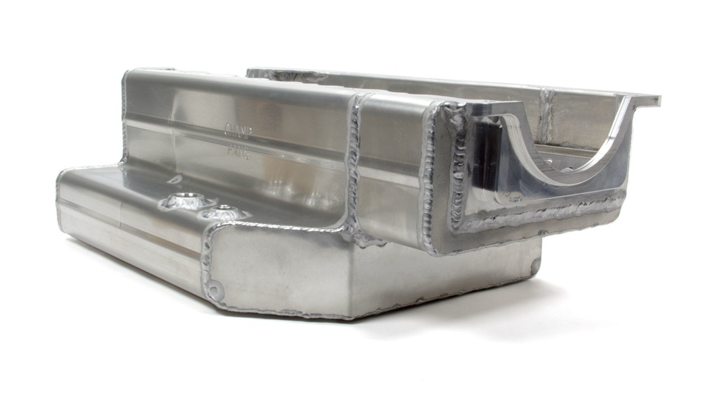 [CHAPRO1102KO] Champ Pans - SBC Alm Oil Pan 9.5qts 7in Deep w/Kickout