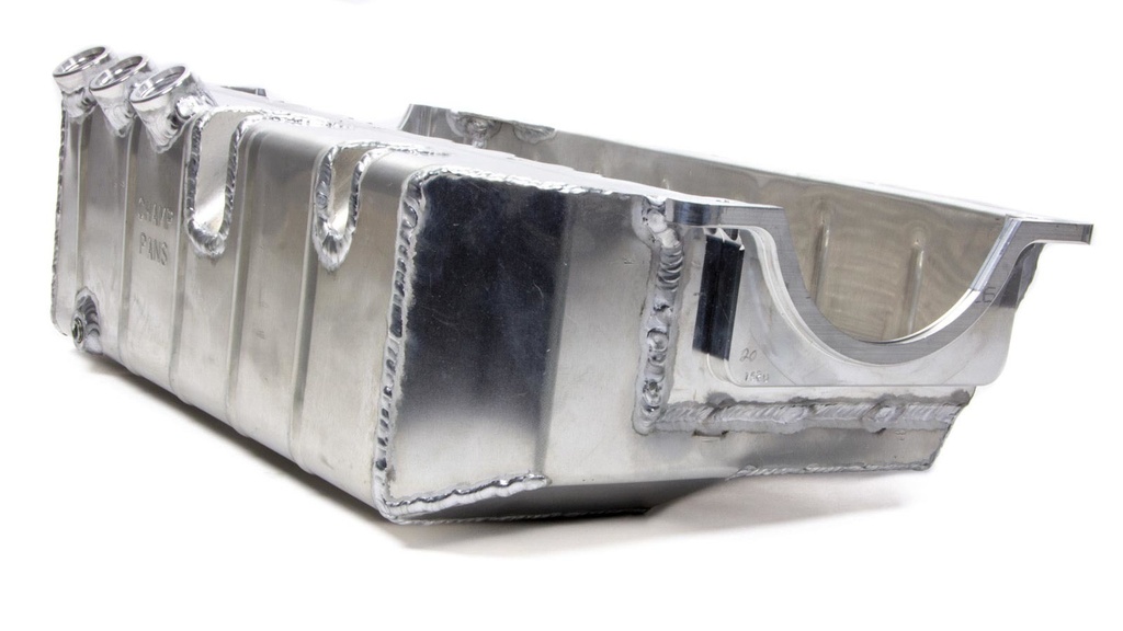 [CHAPRO171R3] Champ Pans - SBC Aluminum Oil Pan - Dry-Sump w/6in. Depth