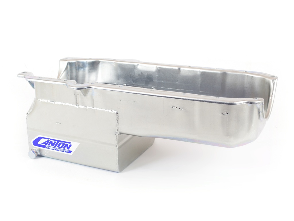 [CAN13-080T] Canton - SBC Drag Race Oil Pan - 6qt. w/1pc. Rear Main