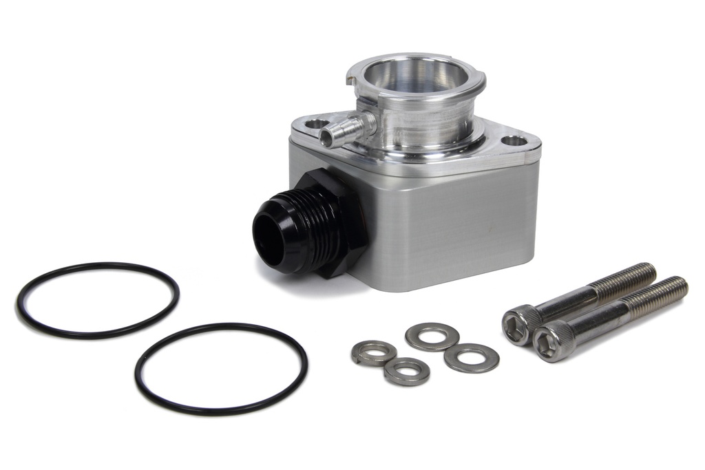 [CAN80-006] Canton - Billet Filler Water Neck W/16AN Hose Fitting