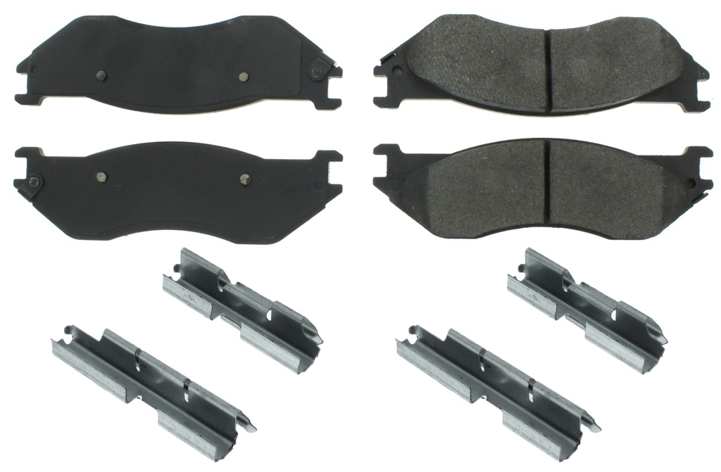 [CBP300.08970] Centric Brake Parts - Premium Semi-Metallic Brake Pads With Shims