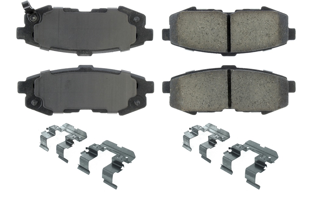 [CBP105.10730] Centric Brake Parts - Posi-Quiet Ceramic Brake Pads With Shims And Hardware