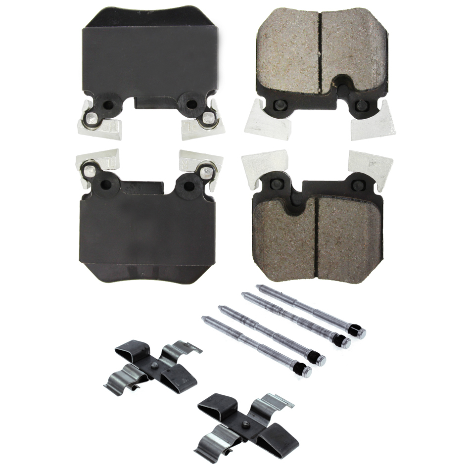 [CBP105.13720] Centric Brake Parts - Posi-Quiet Ceramic Brake Pads With Shims And Har