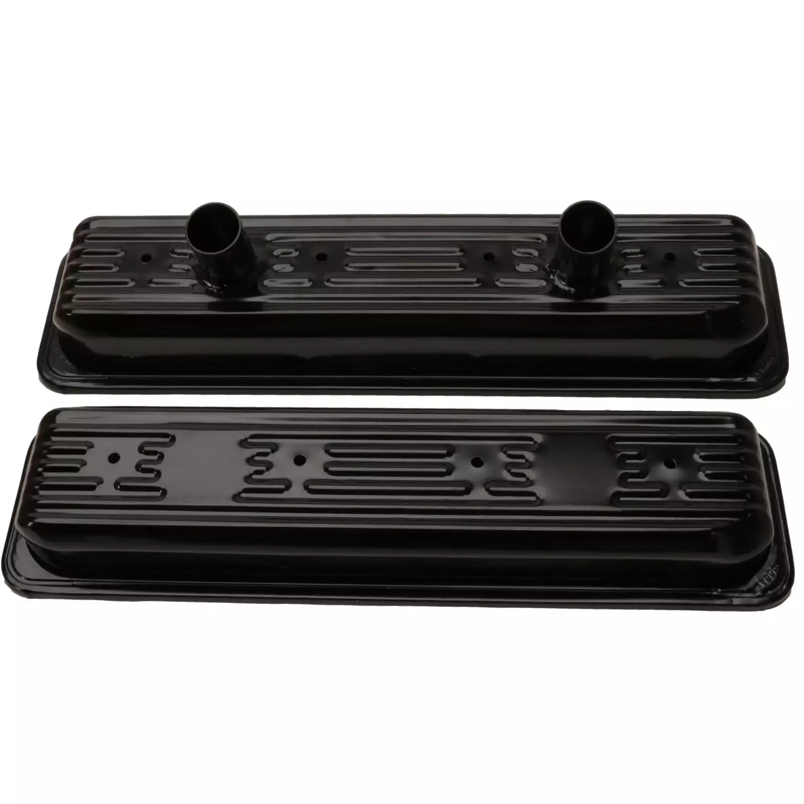 [GMP25534359] Chevrolet Performance - Valve Cover Kit SBC Circle Track Steel Black
