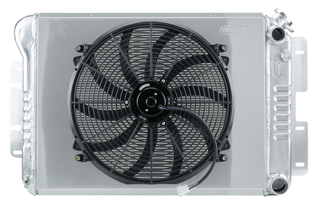 [CCRCHC547AK] Cold Case Radiators - 67-69 Camaro/Firebird LS Swap Radiator &16in Fan