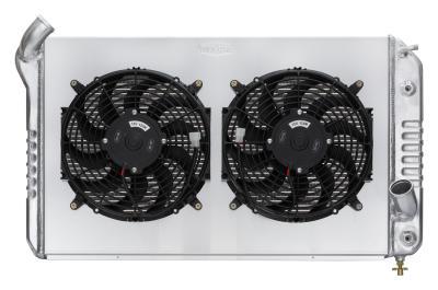 [CCRCHV714A-1K] Cold Case Radiators - 69-72 Corvette Radiator w/ 12in Dual Fan Kit