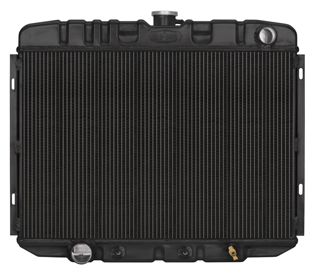 [CCRFOM588AB] Cold Case Radiators - 67-70 Mustang Radiator Big Block Auto Trans Blk