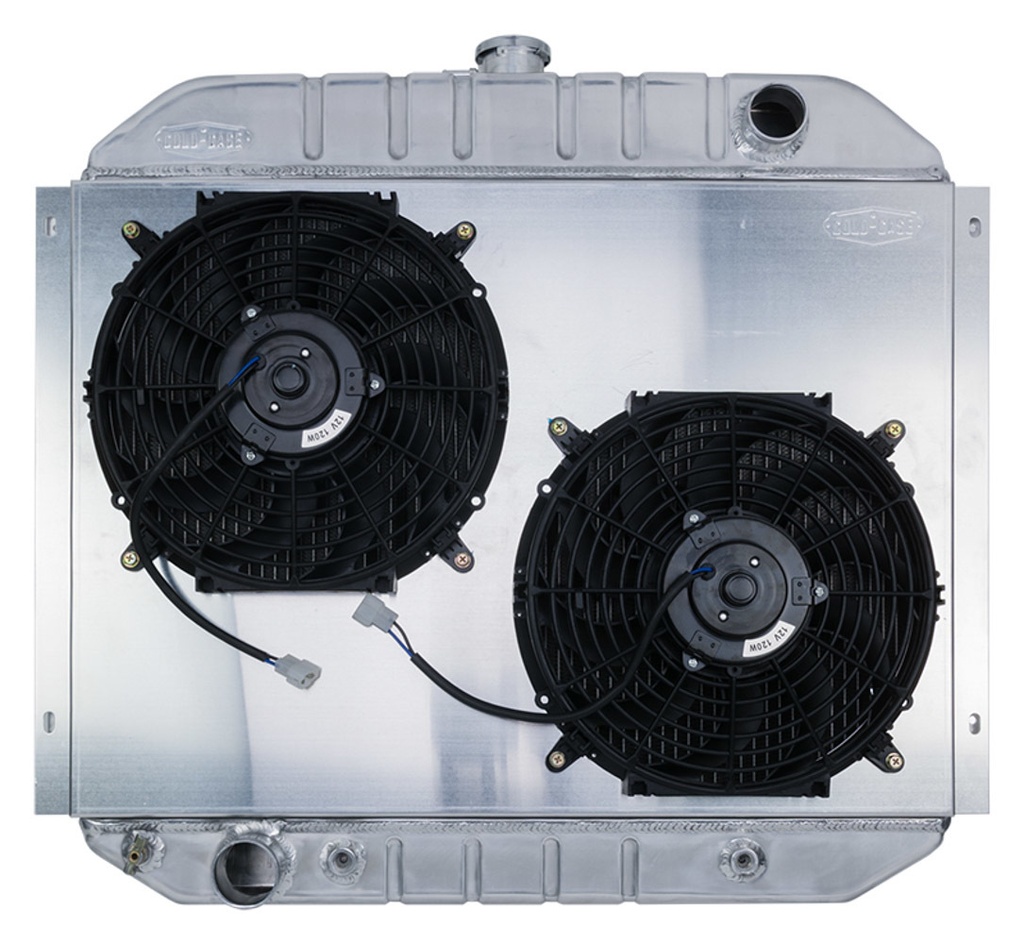 [CCRFOT575AK] Cold Case Radiators - 66-79 Ford Truck Bronco Radiator And Fan