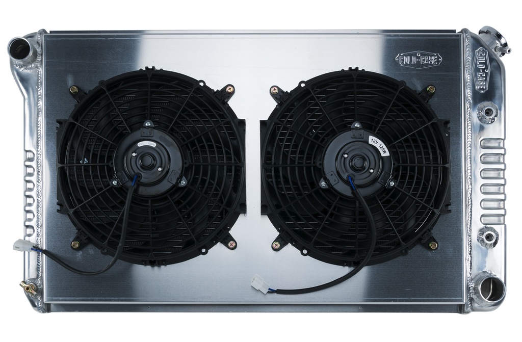 [CCRGMG544AK] Cold Case Radiators - 78-88 GM G-Body Radiator & 12In Dual Fan Kit AT