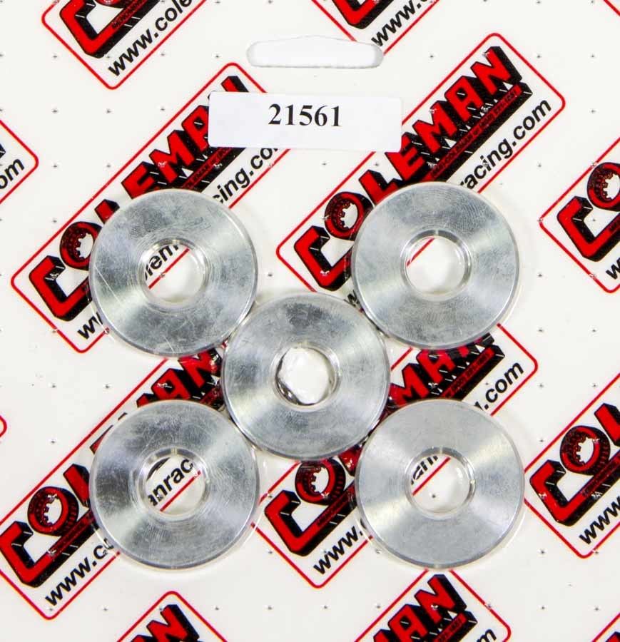 [COL21561] Coleman Racing Products - Screw On Wide 5 Wheel Spacer 1/4in- 5 Pack
