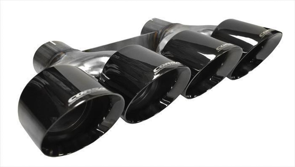 [COR14062BLK] Corsa Performance - Quad 4.5in Pro-Series Tip Kit