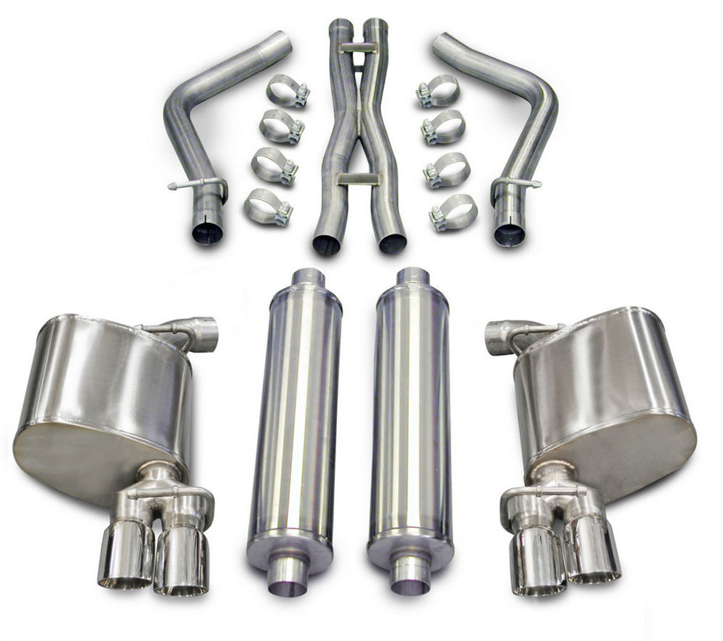 [COR14522] Corsa Performance - Exhaust Cat-Back - 2.5in Dual Rear Exit