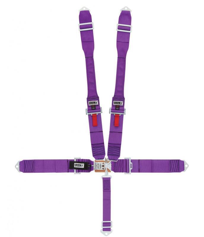 [CRW11005DB] Crow Safety Gear - 5-Way L&L 52in Lap Belt- Indiv Dog Bone Harness