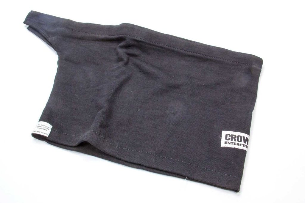 [CRW20176] Crow Safety Gear - Helmet Skirt Black Nomex SFI 3.3/5