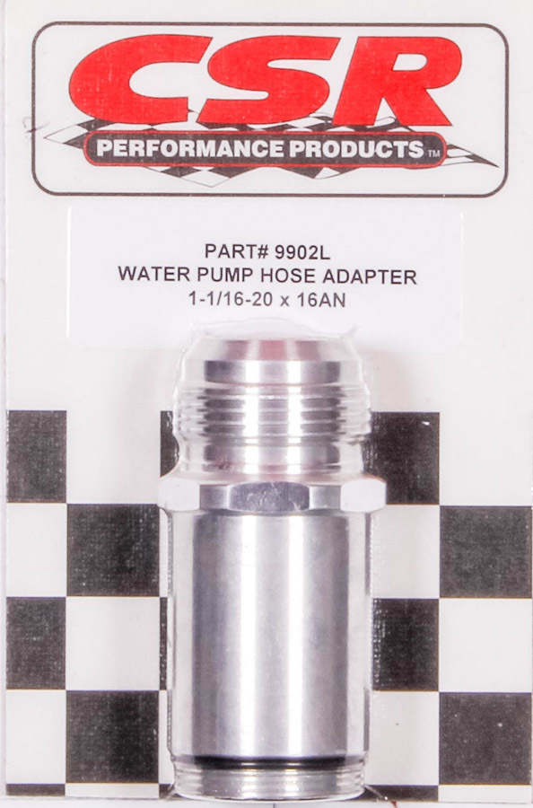 [CSI9902L] CSR Performance - Water Pump Hose Adapter - 1-1/4 x 16an