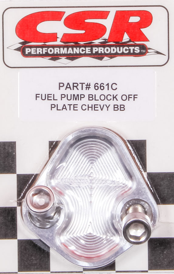 [CSI661C] Csr Performance - Bbc F/P Block-Off Plate - Clear