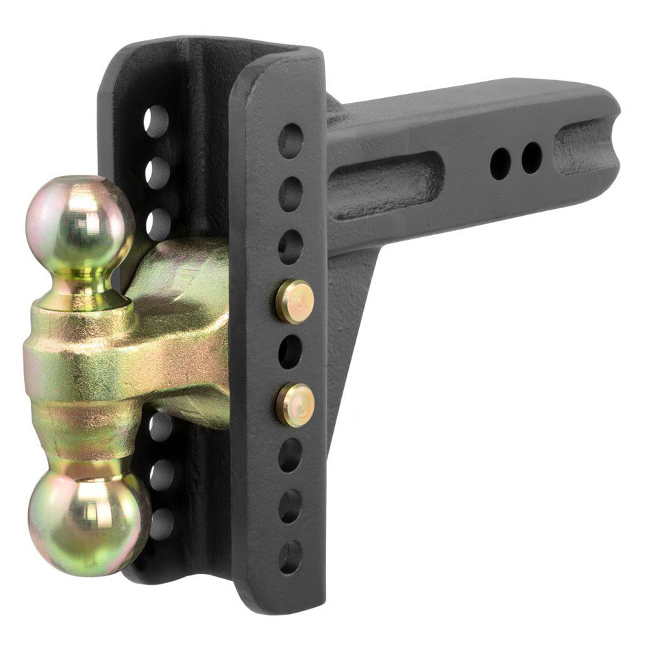 [CUR45902] Curt Manufacturing - Adj. Channel Mount Hitch 2.5in Shank 6in Drop 20K