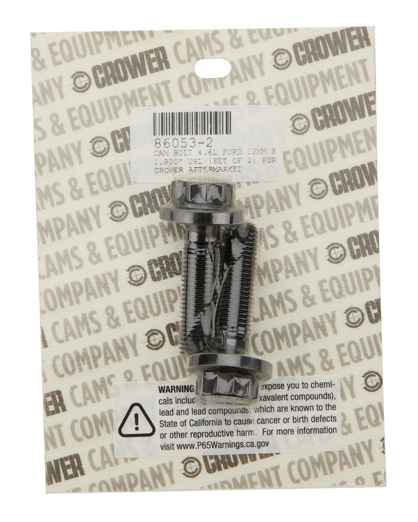[CRO86053-2] Crower - Cam Bolt Kit 2pk Ford 4.6L 1.800 UHL