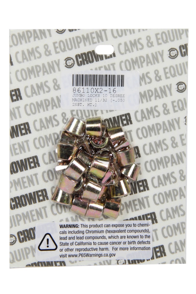 [CRO86110X2-16] Crower - Valve Locks - 10 Degree  -.050