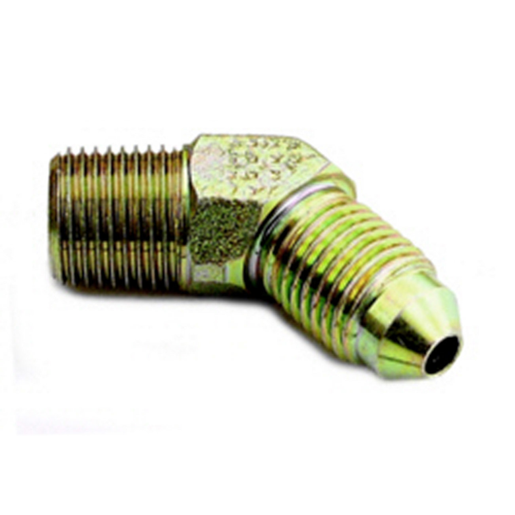 [AAAST82303] A-1 Products - 45 Male Elbow #3 To 1/8 Npt Steel Fitting