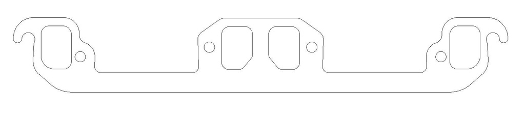 [CAGC5558-064] Cometic Gaskets - Exhaust Manifold Gasket Set Dodge 5.2L/5.9L Mag.
