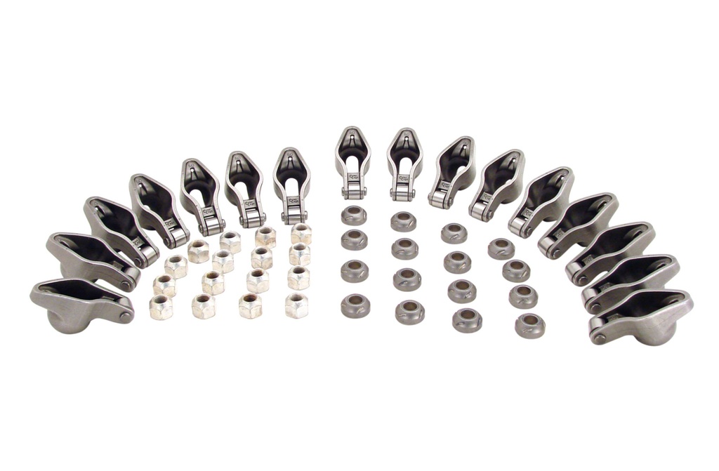 [COM1416-16] Comp Cams - Sbc Mag-Roller Rocker Arms 3/8 Stud/1.6 Ratio