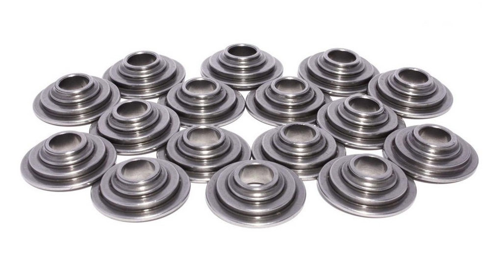 [COM1750-16] Comp Cams - Valve Spring Retainers - L/W Tool Steel 10 Degree
