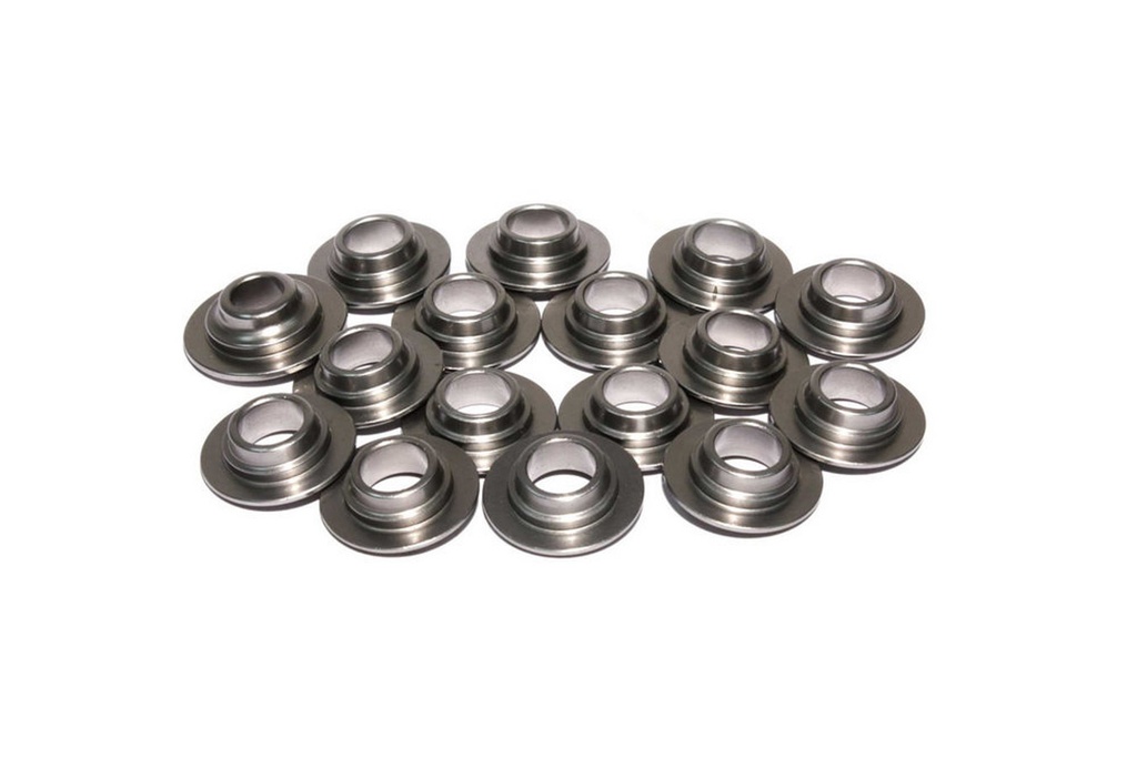 [COM1772-16] Comp Cams - Valve Spring Retainers - L/W Tool Steel 7 Degree
