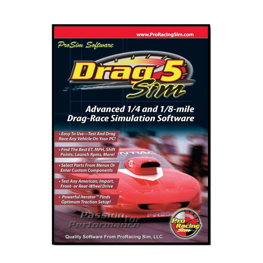 [COM181601] Comp Cams - Software - Drag Sim 5