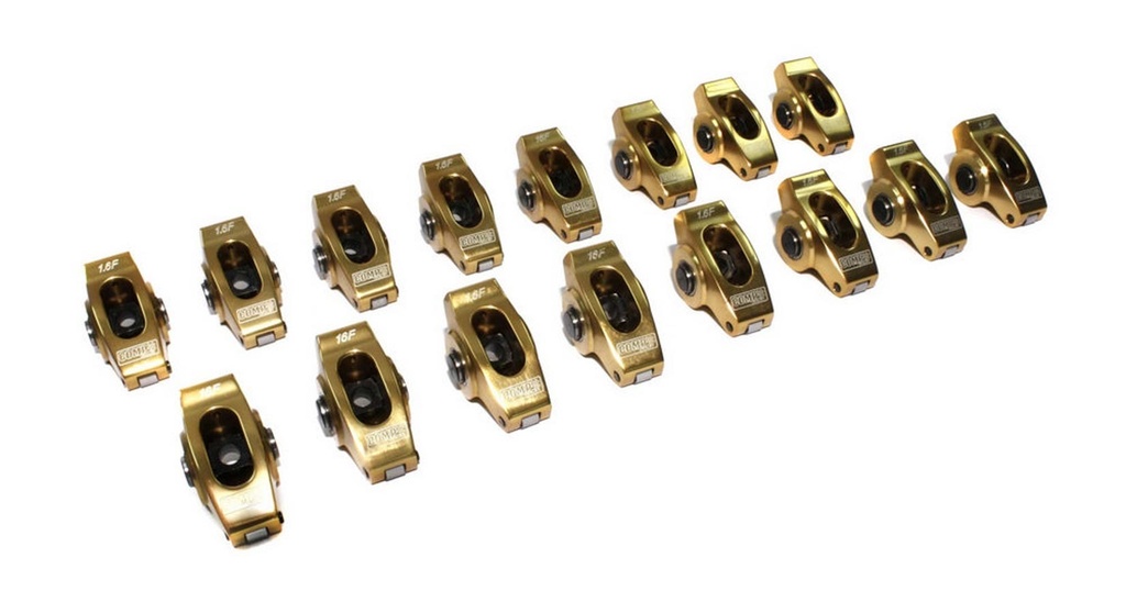 [COM19044-16] Comp Cams - SBF Ultra Gold R/A's - 1.6 Ratio 7/16 Stud