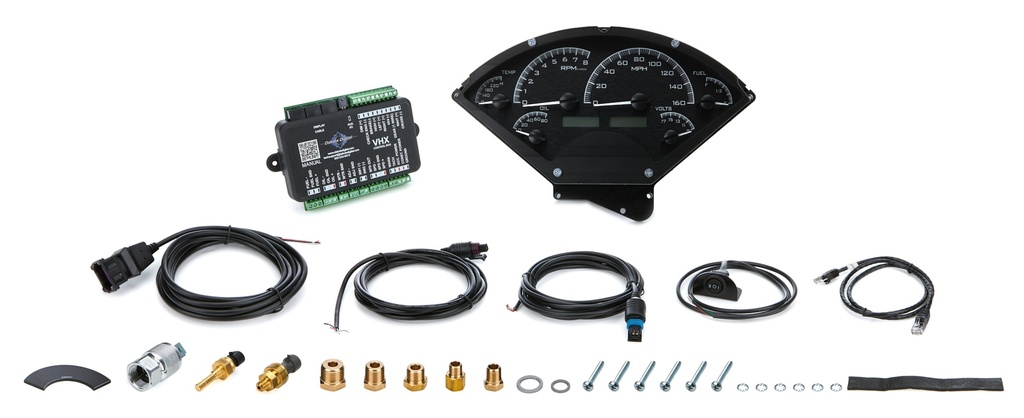 [DDGVHX-55C-K-W] Dakota Digital - 1955-56 Chevy Car VHX Instrument System