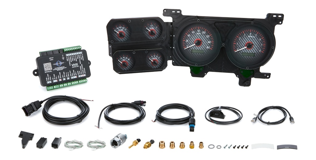 [DDGVHX-73C-PU-C-R] Dakota Digital - 1973-87 Chevy Pickup VHX Instrument System