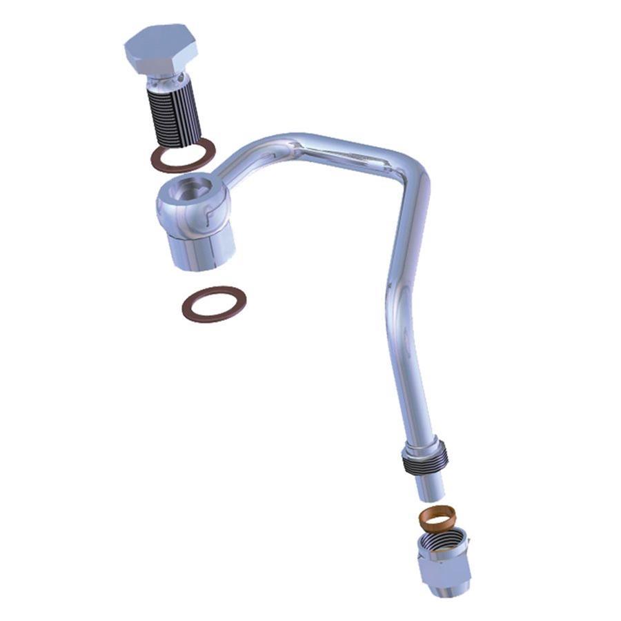 [DSE091702DS] Detroit Speed Engineering - Hardline Pressure Tube W/Banjo Bolt