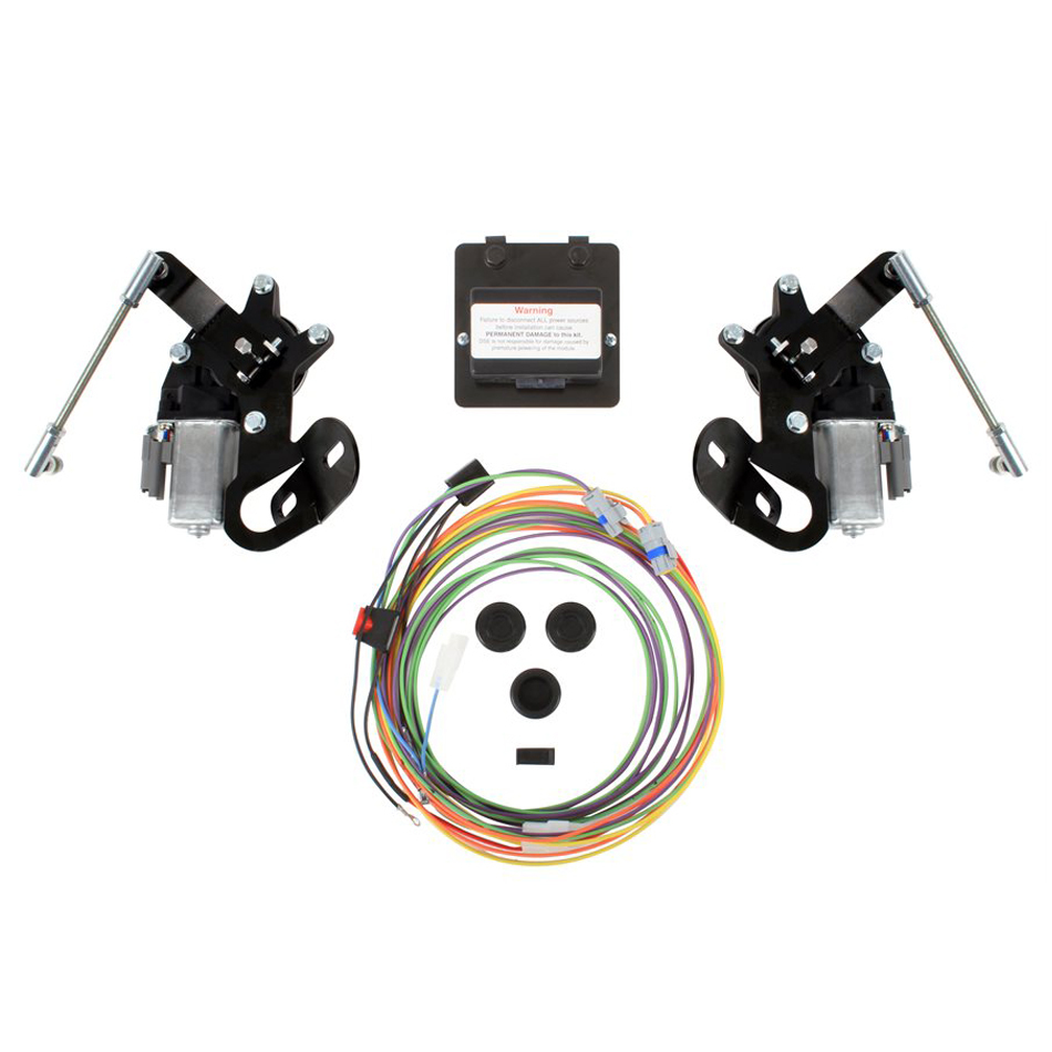 [DSE122004] Detroit Speed Engineering - Electric RS Headlight Door Kit - 1968 Camaro