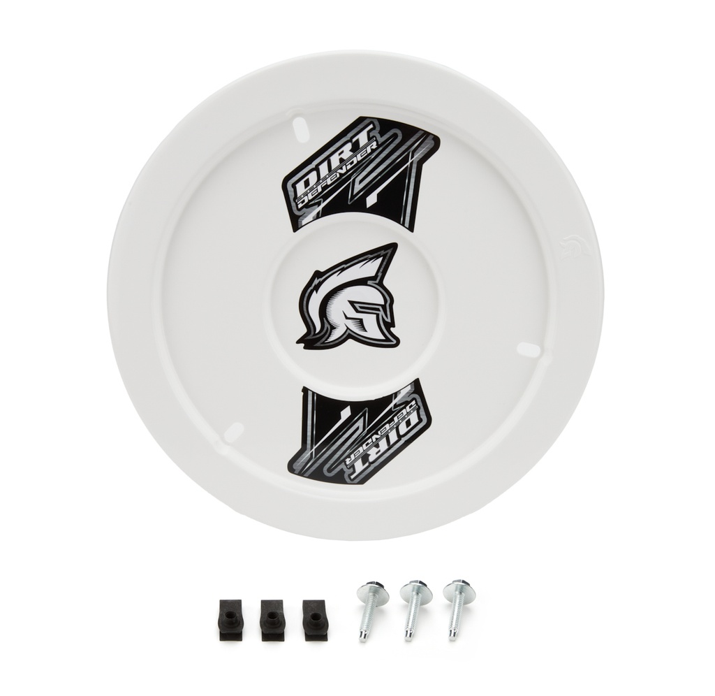 [DDR10130-2] Dirt Defender Racing Products - Wheel Cover White Gen Ii