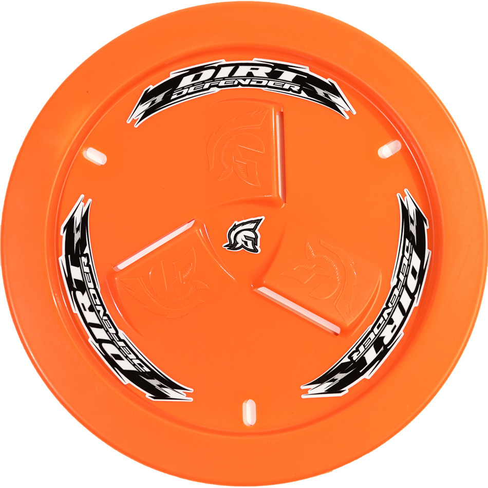 [DDR10230] Dirt Defender Racing Products - Wheel Cover Orange Vented