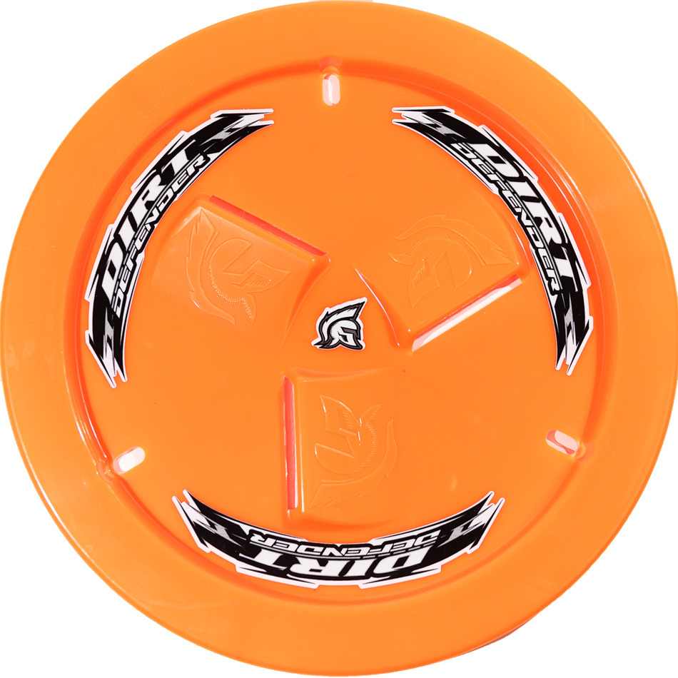 [DDR10280] Dirt Defender Racing Products - Wheel Cover Neon Orange Vented