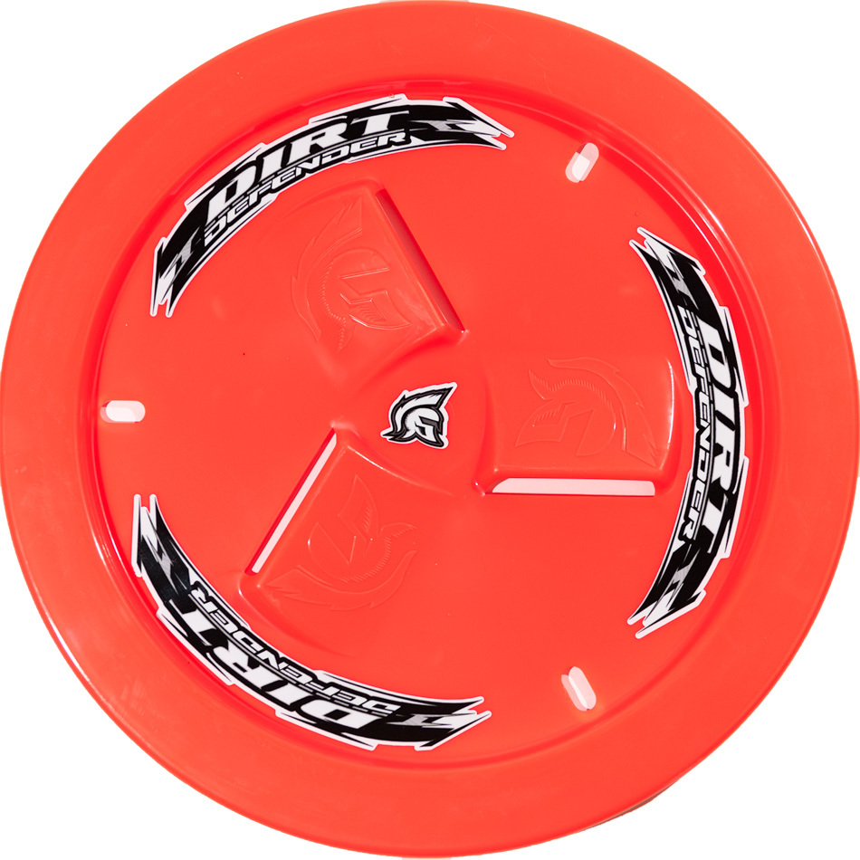 [DDR10281] Dirt Defender Racing Products - Wheel Cover Neon Red Vented
