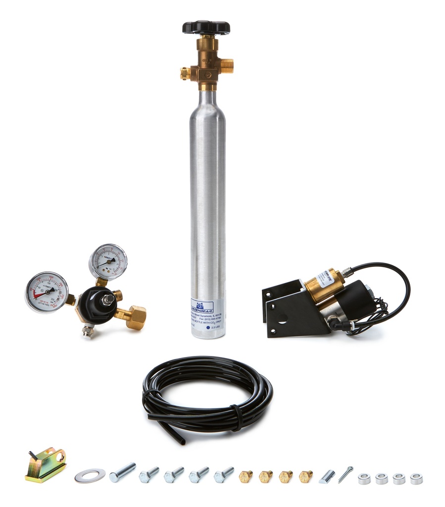 [DEDAS1AB10K] Dedenbear - Co2 Shifter & Bottle Kit - 3spd. Reverse Pattern