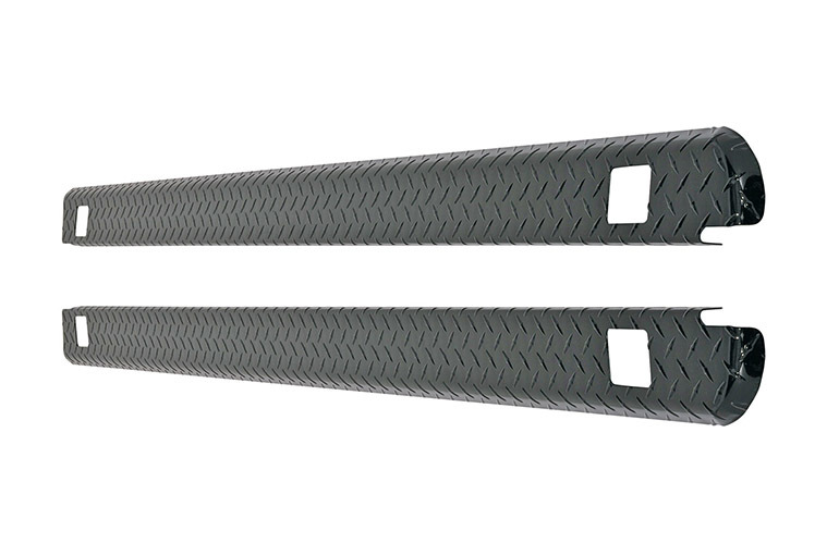 [DZZ31967B] Dee Zee - Bed Cap Wrap W/Stake Pockets Black-Tread Alum