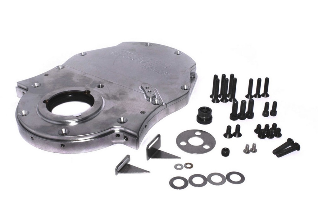 [COM312] Comp Cams - Bbc Billet Alm. Timing Cover 3-Piece Design